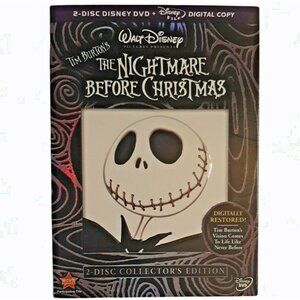 Disney The Nightmare Before Christmas DVD Digitally Restored 2 Discs +